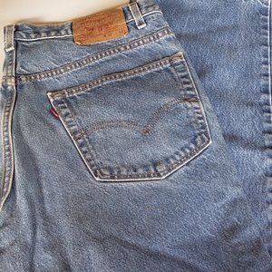 Levi's blue jeans mens size 38x29 relaxed fit styl